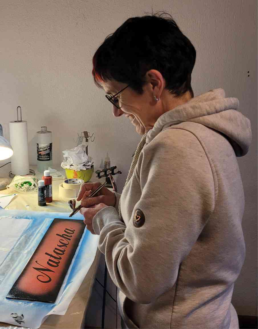 Natascha Siegrist - Airbrush Künstlerin